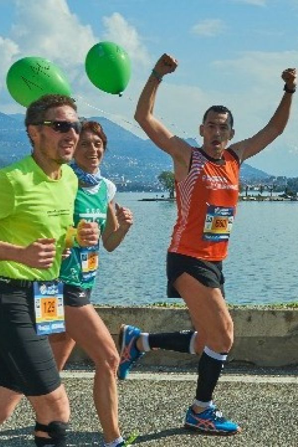 Running competition Lake Maggiore